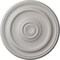 Ekena Millwork Kepler Traditional Medallion (For Canopies up to 4 1/2"), 19 3/4"OD x 1 1/2"P, Ultra Pure White CM20KPUWF - alternate 1